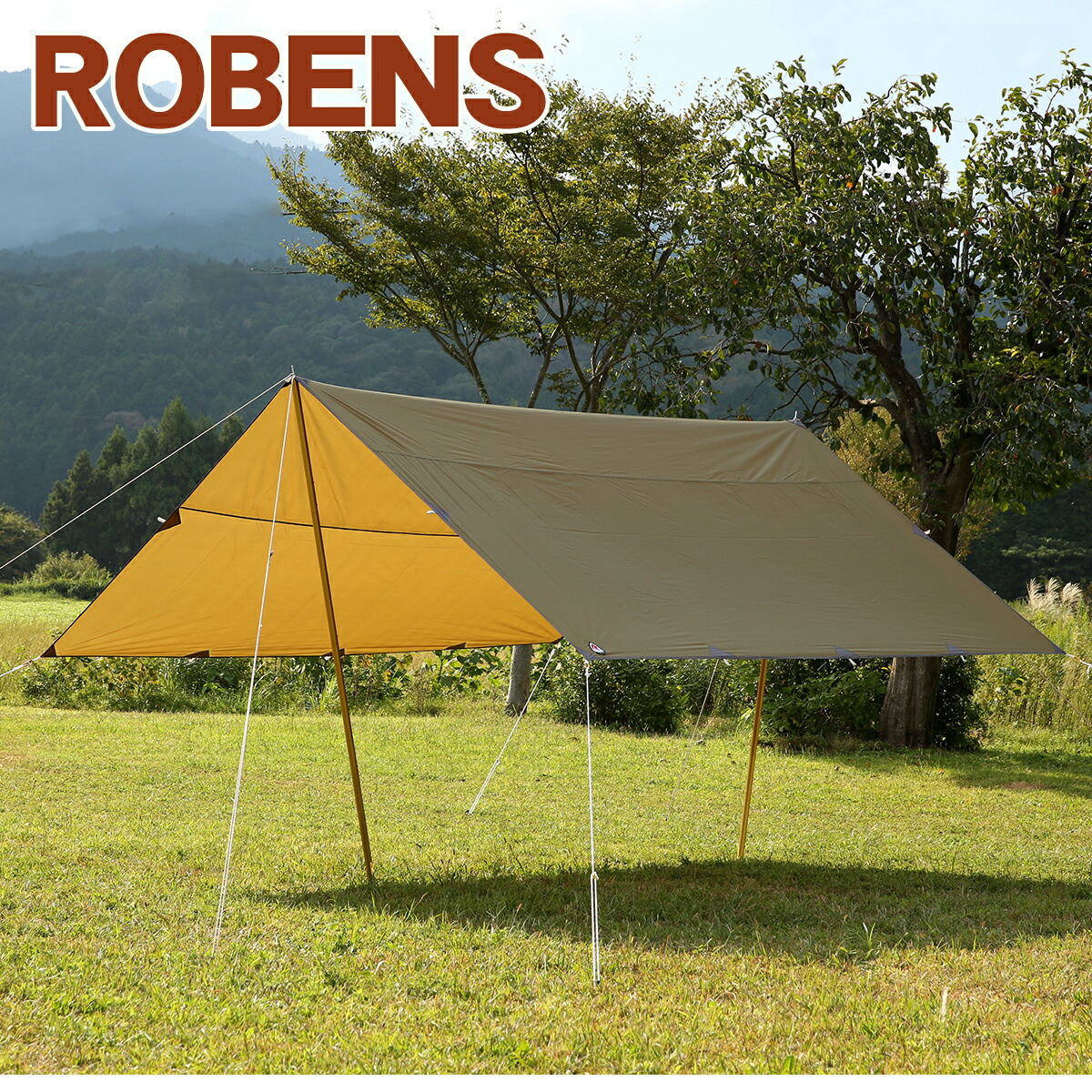  Peak - 【新品・未使用】Robens! 4m×4m！トレイルタープ！リップストップ！ 楽天市場】【クーポン4種あり】ローベンス Tarp 4 x 4 m