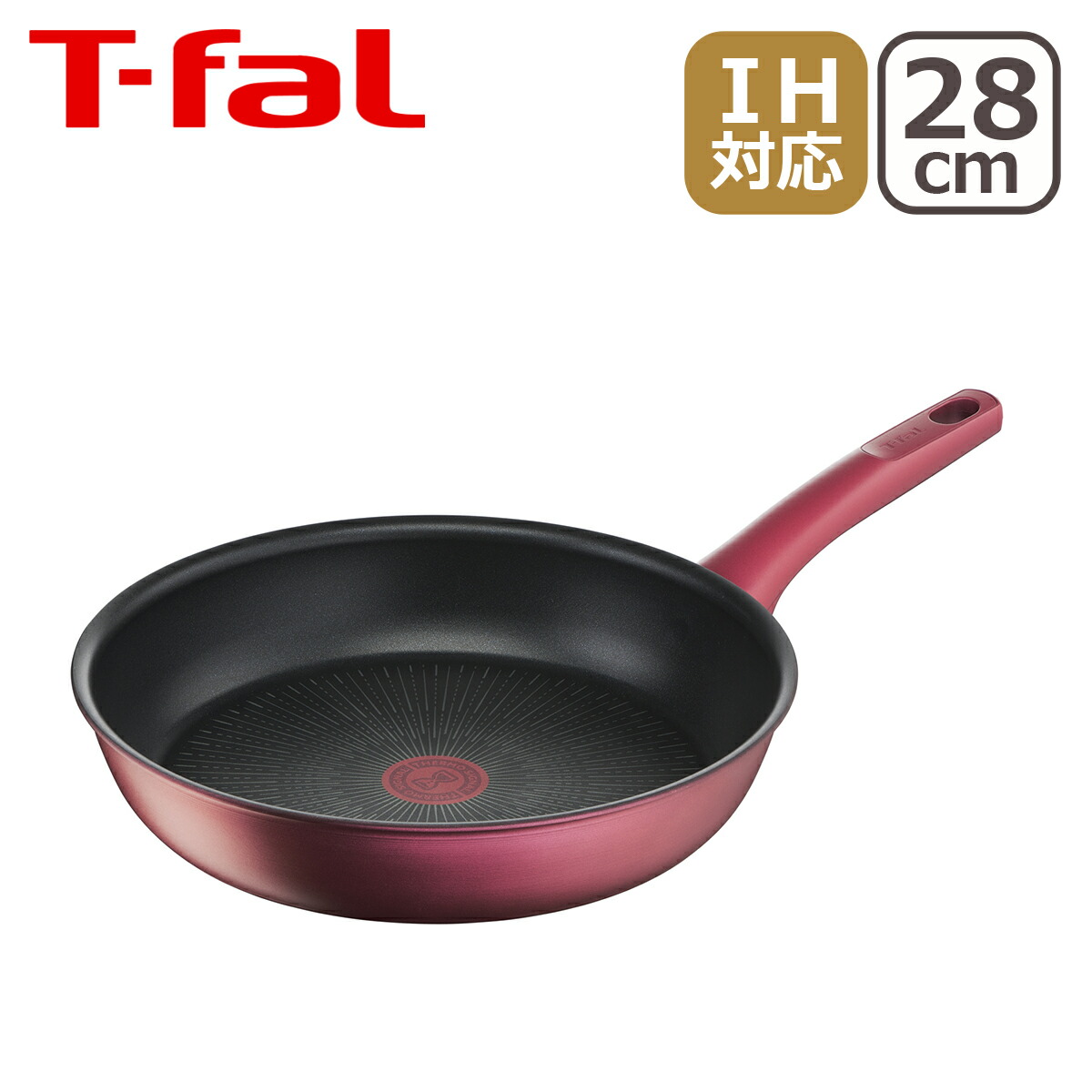 【新品未使用すぐ発送】ティファール　ルージュ　フライパン　2点アンリミテッドIH tfa4103-28.jpg