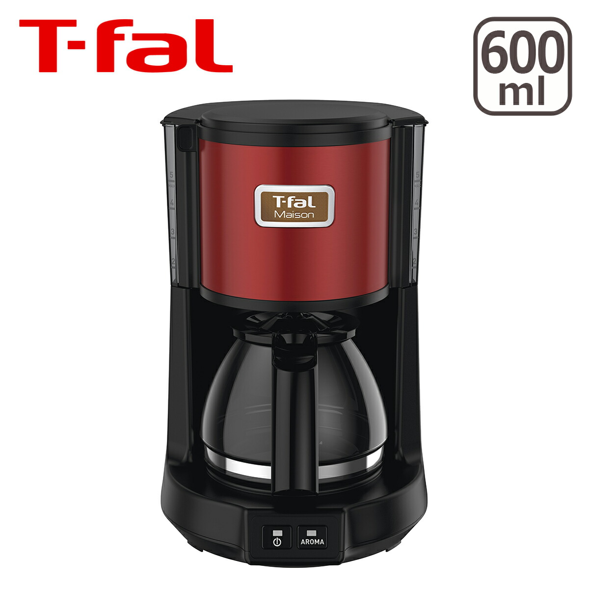 楽天市場】ティファール T-fal コーヒーメーカー メゾン ワイン