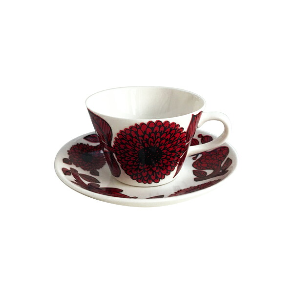 グスタフスベリ RED ASTER 495-06 珈琲優勝杯\u0026平円盤 GUSTAVSBERG