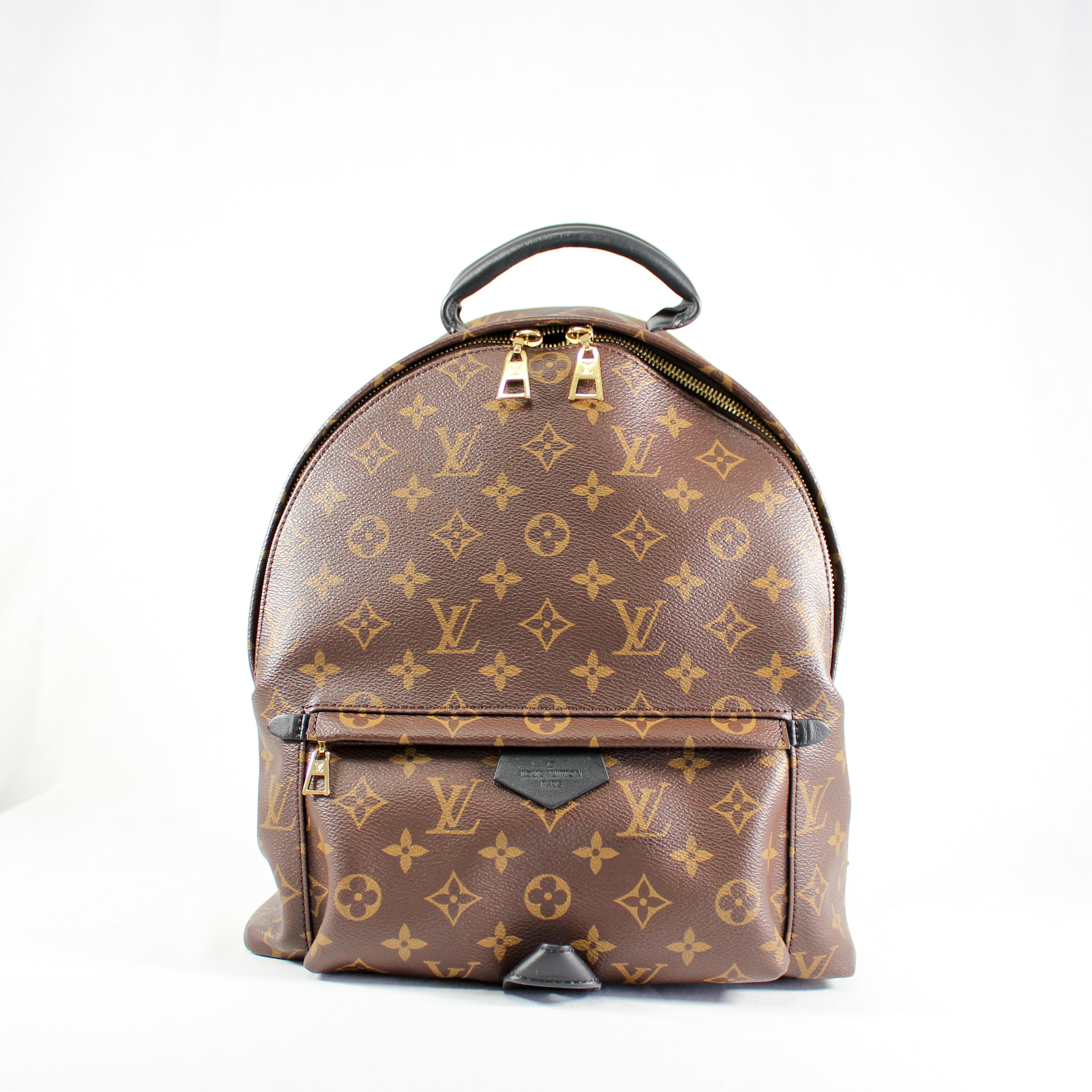 【6/30まで制限事項！尖んがり5倍】【中古】 Louis Vuitton ルイヴィトン パームスプリングス うしろ側風呂敷き包み MM モノグラム M44874 背嚢 極美品