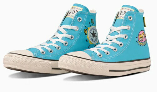 【SALE】【CONVERSE】ALL STAR TAMAGOTCHI HI 1SD756 ブルー オールスター タマゴッチ HI コンバース カジュアル たまごっち コラボ ハイカット 水色 青色 BLUE 大人靴画像