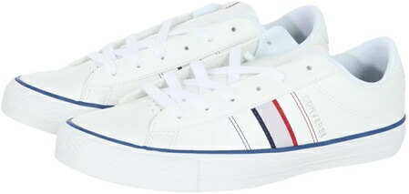 【SALE】【CONVERSE】NEXTAR120 TP OX WHITE/TRICO ネクスター120 TP OX ホワイト/トリコ 大人靴 シューズ ローカット スニーカー ベーシック カジュアル 白画像