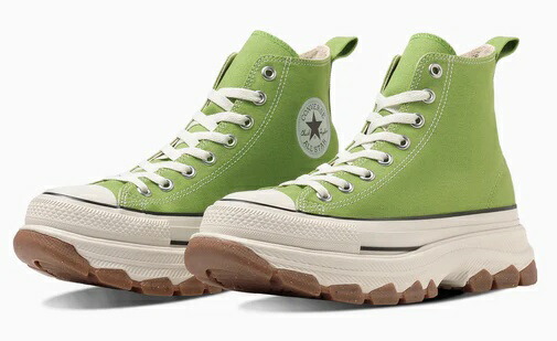 【数量限定】【CONVERSE】ALL STAR (R) TREKWAVE HI 1SE007 LIGHTGREEN コンバース オールスター (R) トレックウエーブ HI ライトグリーン スニーカー オールスター メンズ レディース ハイカット 厚底 黄緑 楽天市場】【SALE】【CONVERSE】ALL STAR (R) TREKWAVE HI 1SE007