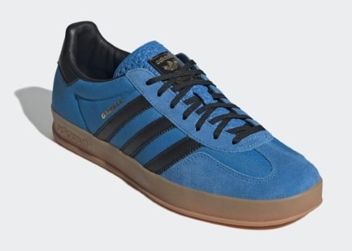 【adidas】IG4998 GAZELLE INDOOR BLUE アディダス ガゼル インドア ブル－ メンズ スニーカー ローカット シューズ 大人靴