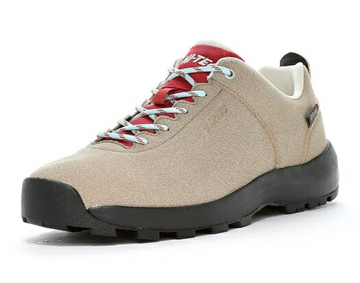 【HI-TEC】HT HK047 BEIGE/ROSE AORAKI CLASSIC LO WP ベージュ/ローズ アオラギ ハイテック メンズ レディース 透湿防水 抗菌防臭 アウトドアシューズ アウトドア スニーカー キャンプ 大人靴 ローカット ハイキング