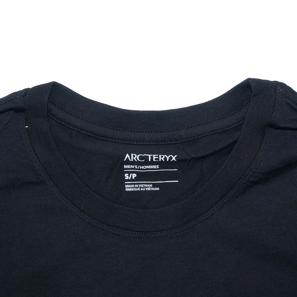 【楽天市場】アークテリクス Tシャツ ブランド 27713 BLACK II ARC'WORD T-SHIRT LS 長袖 クルーネック ロン