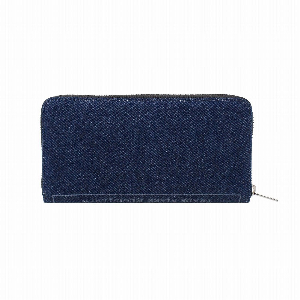 魅了 ディーゼル 長財布 X P1730 H8457 ラウンドファスナー ロゴ メンズ デニムブルー Diesel 高質で安価 Mirasport Pt