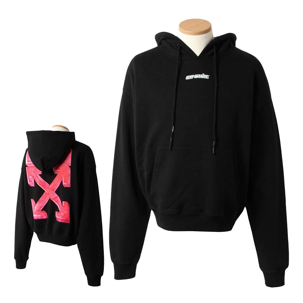 【楽天市場】オフホワイト フーディ ARROW LOGO SLIM HOODIE