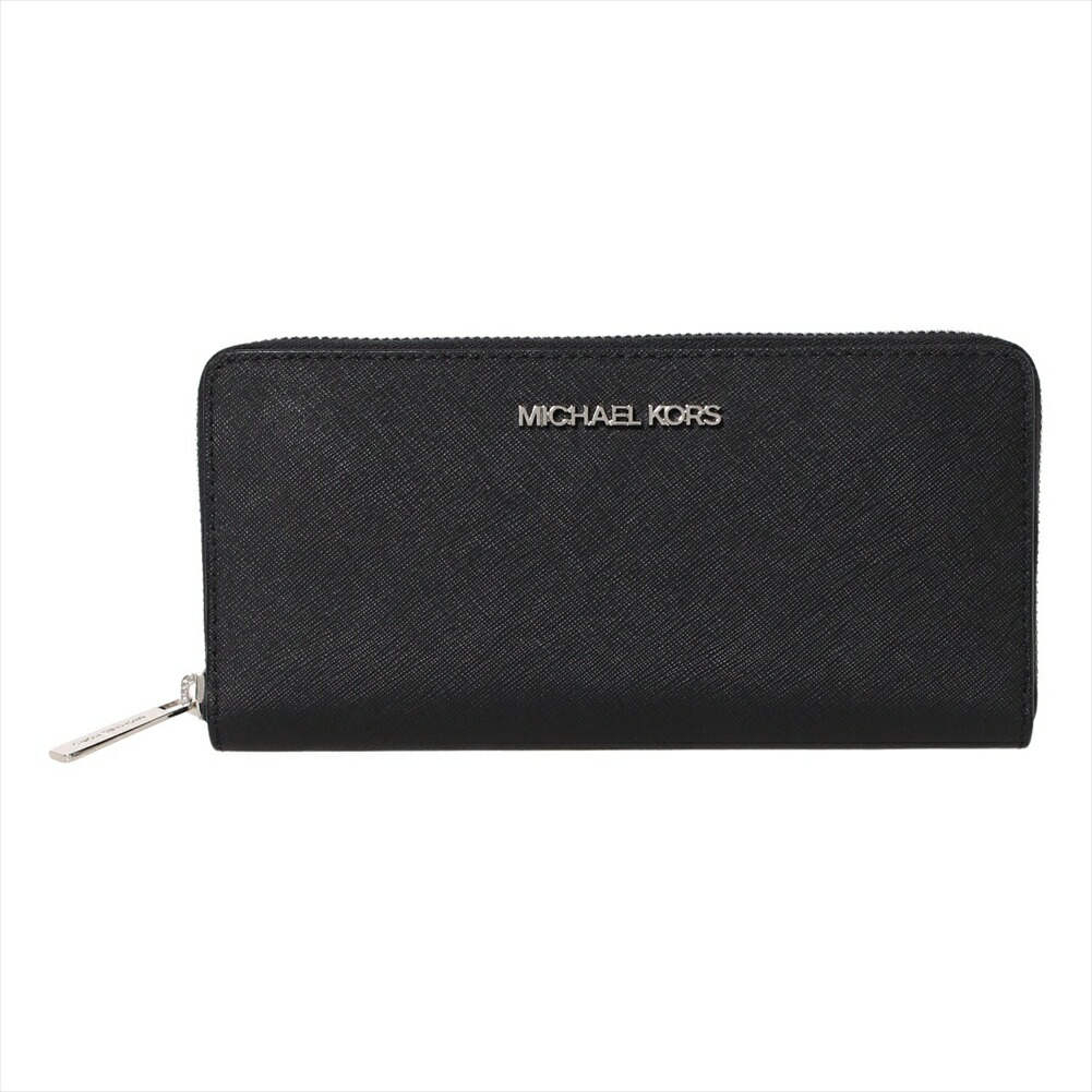 美品 MICHEAL KORS 総柄 長財布 ラウンドファスナー ブラック 楽天市場】マイケルコース MICHAEL KORS 財布 長財布 レディース