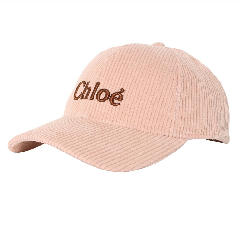 Chloe クロエ キャップ 美品 ピンク 58 レディース キッズ ロゴ 楽天市場】クロエ 帽子 ベースボールキャップ ロゴ刺繍 ピンク