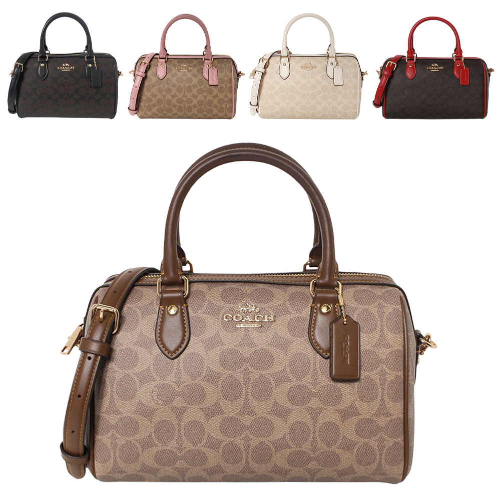 【即発】COACH ショルダーバッグ CV961 ミニバッグ 2way ロゴ COACH コーチ ショルダーバッグ シグネチャー キャンバス