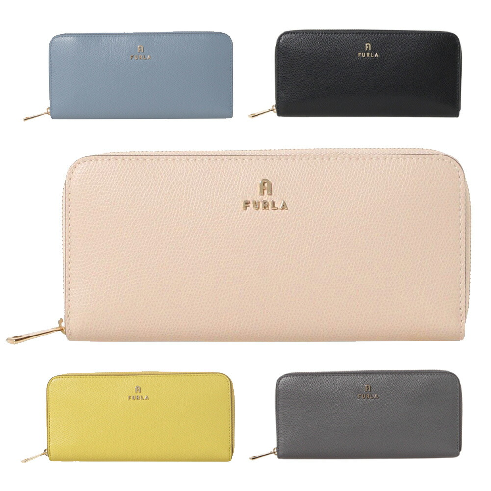 未使用級 FURLA フルラ 現行 長財布 ラウンドファスナー 箱 保存袋 付き 11471298.jpg