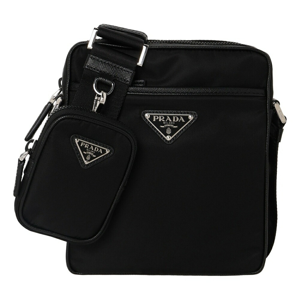 PRADA プラダ　メッセンジャーバッグ　ショルダーバッグ　ナイロン　ブラック 楽天市場】【バッグ】PRADA プラダ ショルダーバッグ メッセンジャー