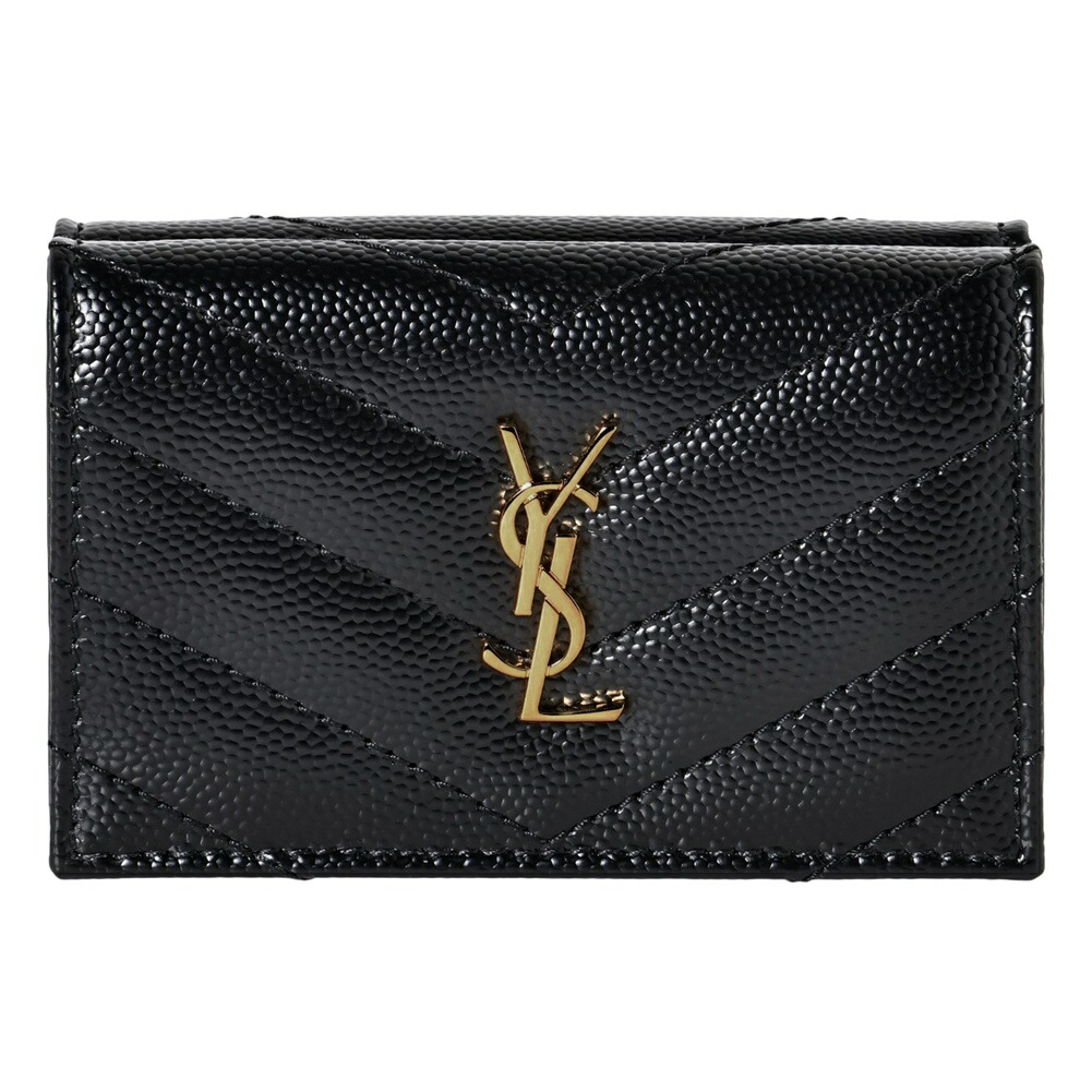 極美品⭐️SAINT LAURENT サンローラン 財布 タイニーウォレット 黒 Saint Laurent（サンローラン）の「Saint Laurent(サンローラン) YSL