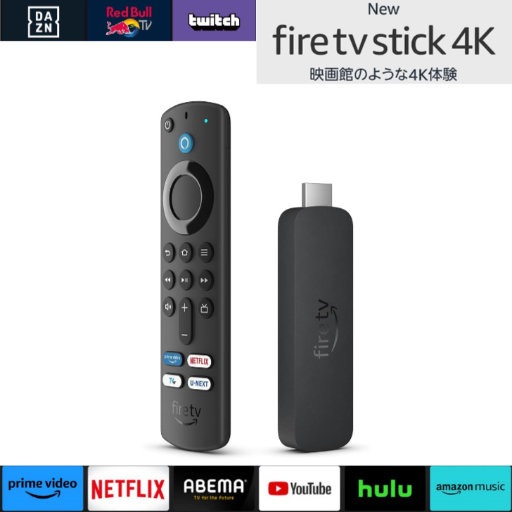 新品未使用Amazon Fire TV Stick 4K 本体 Amazon Fire TV Stick 4K Max streaming device