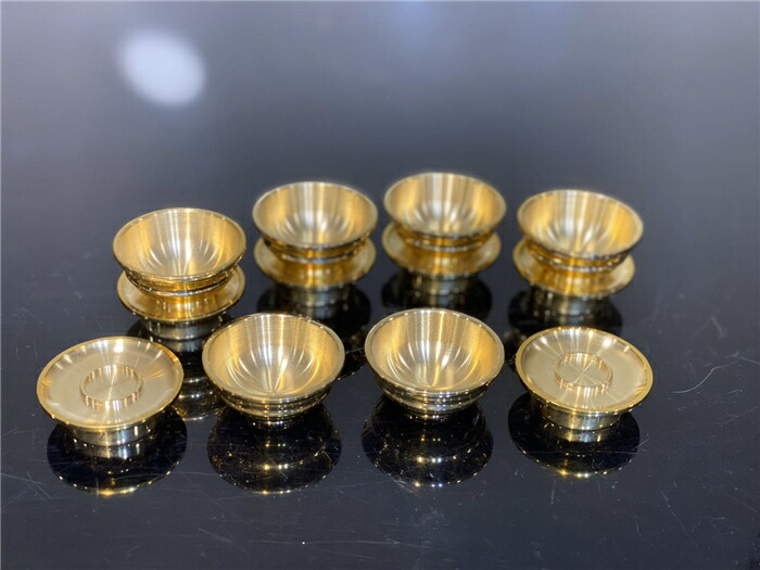 送料無料 真鍮製 佳品 手作り 密教 法具 真鍮製 六器一組 仏教 Chelsesgreenhouse Com