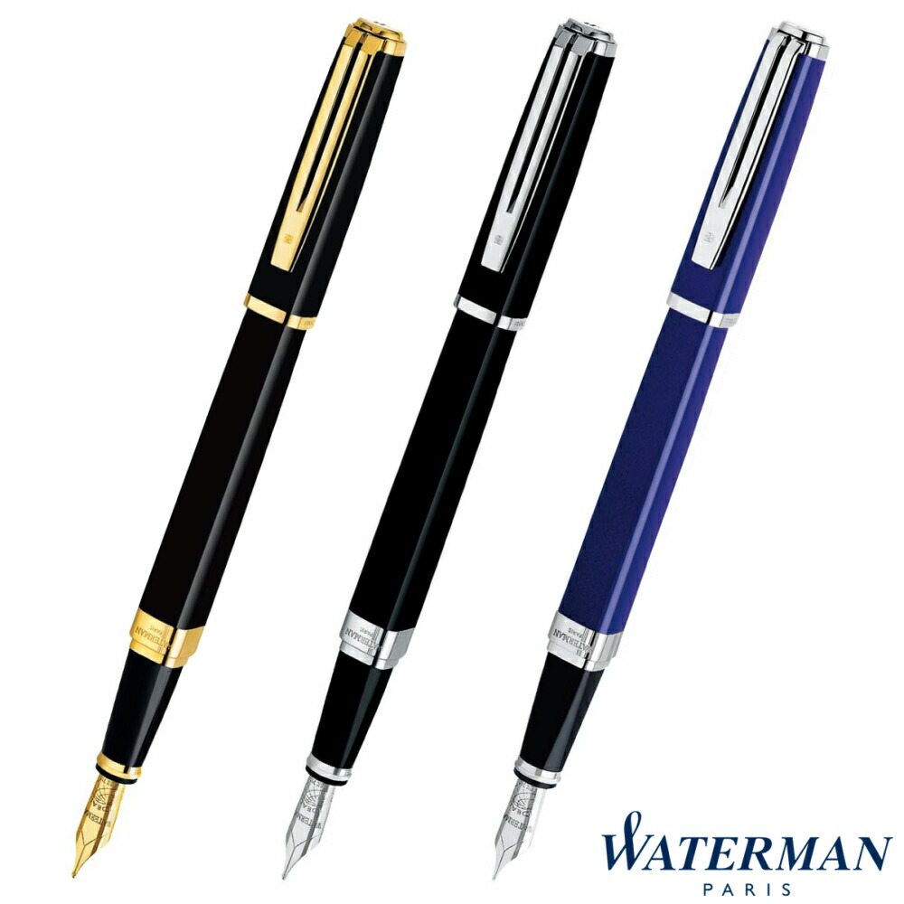楽天市場】ウォーターマン 万年筆 エクセプション スリム : 高級筆記具