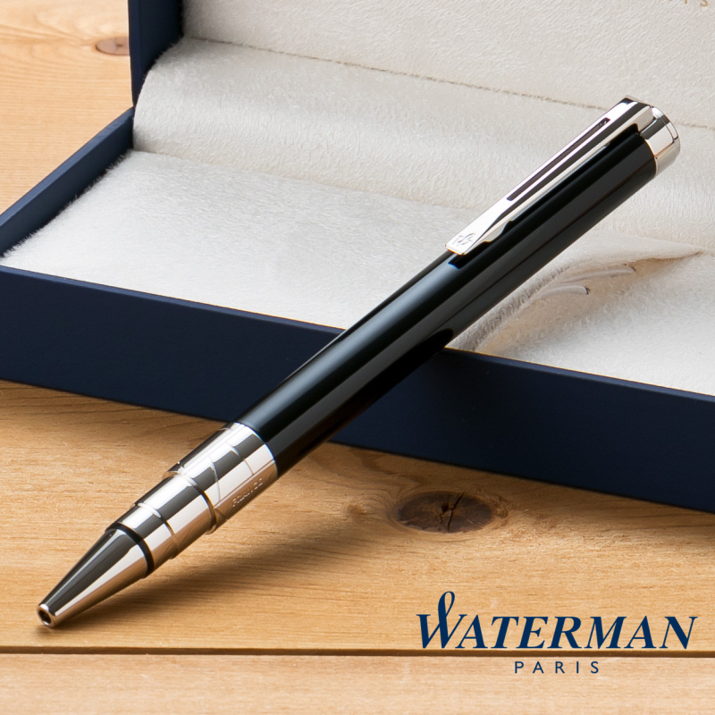 楽天市場 名入れ無料 ウォーターマン Waterman パースペクティブ ボールペン ブラック Ct S 世界の筆記具 報画堂