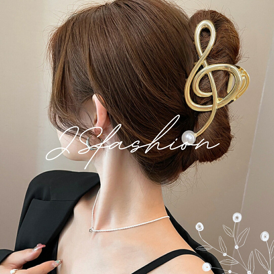 装飾的な黒とアイボリーのヘアクリップ Amazon.co.jp: ヘアクリップ 金属スタイル 4個セット ヘア