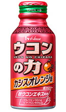 【貨物輸送無料】ウコンバナの力 カシスオレンジ味 １容れもの（100ml×60本）