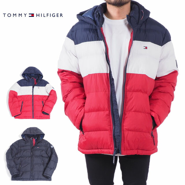 トミーヒルフィガー パーカー アウター パデッドアウター 中綿上衣 メンズ レディース 成人男性 亭主もち S M L XL XXL 2L 3L 大層らしい大きさ ビックサイズ BLACK 黒いこと 黒  赤いこと 白いこと 米国海軍 白 赤 紺 TOMMY HILFIGER  ARCTIC CLOTHSNORKEL HOODY USひな形