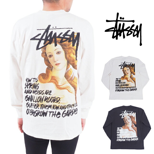 安いそれに目立つ Stussy ステューシー ロンtee 長袖tシャツ カットソー S M L Ll Xlサイズ 男性 メンズ ブラック ナチュラル 女性 レディース トップス 大きいサイズ Usaモデル Spring Weeds Pig Dyed Ls Tee Solt And Pepper 日本産 Www Ceao Com Ar