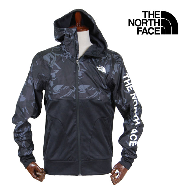 the north face train n logo full zip hooded jacket