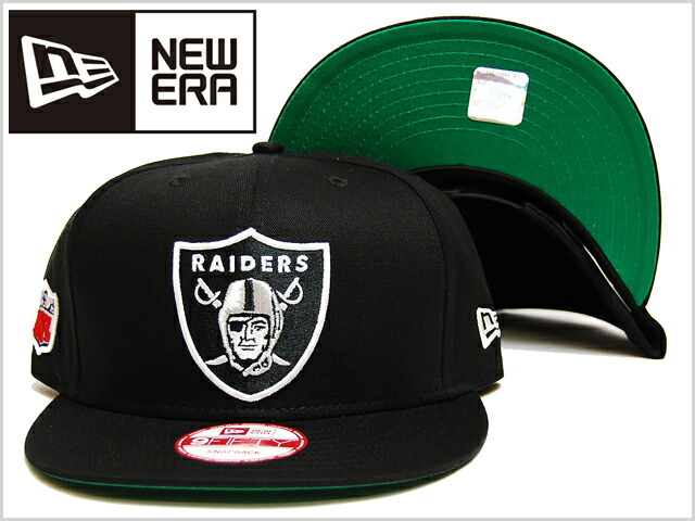 raiders new era snapback