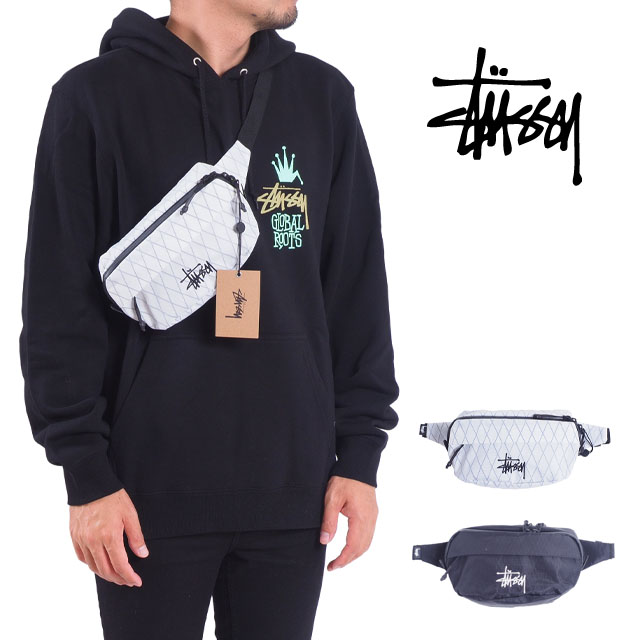 バッグ Stussy メンズ 軽い 軽量 ファニーパック 軽い レディース Pack Solt ステューシー バッグ メンズ おしゃれ ワンショルダー Waist ヒップバッグ 2way ウエストバッグ And ナイロン ボディーバッグ ウエストポーチ Pepper ボディバッグ 斜めがけ