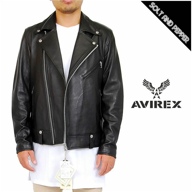 未使用 アビレックス AVIREX レザージャケット ライダース AVIREX 革ジャン ライダース LEATHER JACKET TOMCAT / レザー