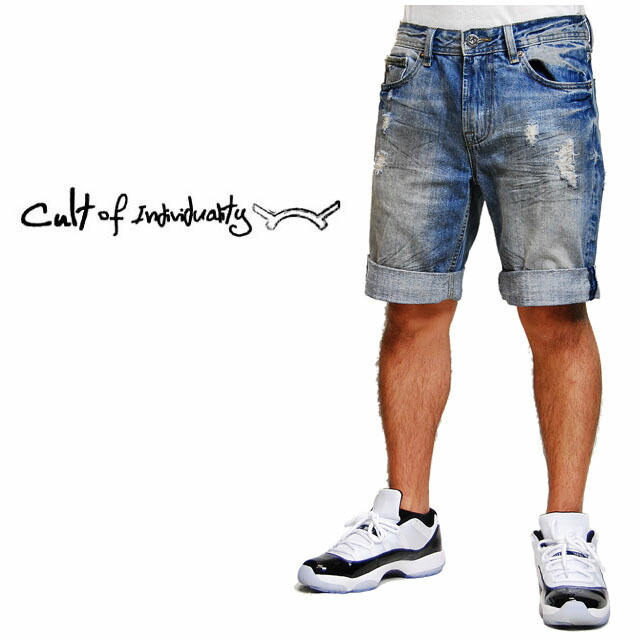 mens cut off jeans shorts