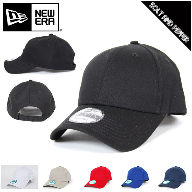 【楽天市場】USモデル NEWERA ニューエラ 全6色 9FORTY SNAPBACK CAPスナップバック ブラック 黒 ネイビー 紺