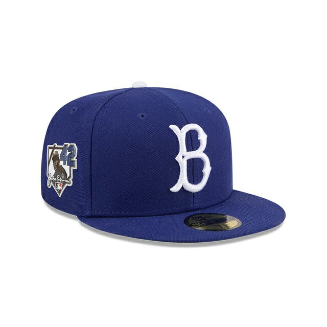 [即納]NEWERA ニューエラ 59FIFTY Jackie Robinson Day 2026 ブルックリン・ドジャース ダークロイヤル  メンズ 男性 帽子 ハット HAT キャップ CAP 小物 国内正規品 正規取扱店 NEW ERA  プレゼント ギフト 贈り物 ジャッキー・ロビンソン