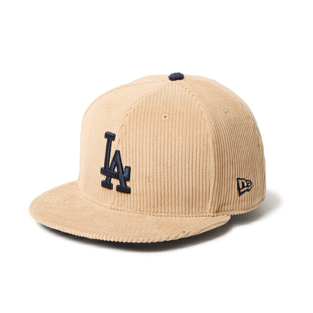 [即納]NEWERA ニューエラ 59FIFTY Corduroy コーデュロイ ロサンゼルス・ドジャース ベージュ メンズ 男性 帽子 ハット 小物 国内正規品 正規取扱店 NEW ERA プレゼント ギフト 贈り物 父の日 敬老の日 子供の日