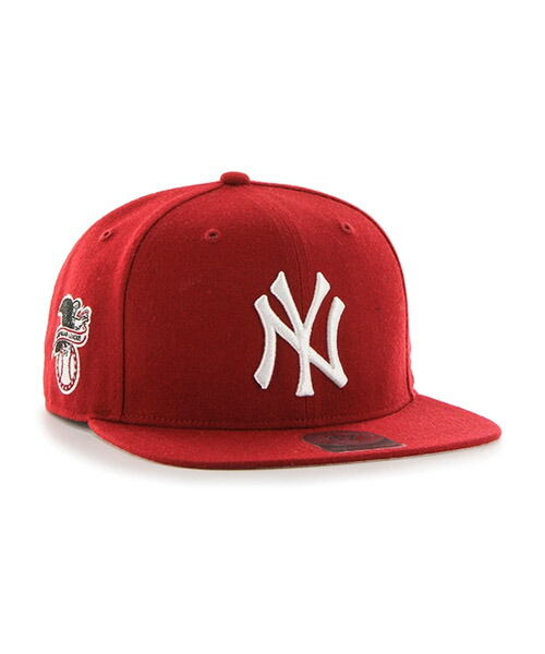 47BRAND ニューヨーク・ヤンキース SURE SHOT '47 CAPTAIN YANKEES RAZOR RED キャプテン レイザーレッド 赤 47ブランド MLB ハット キャップ 帽子 メンズ 男性 レディース 女性 ワンサイズ フリーサイズ ヨンナナ 国内正規品 国内正規 47A B-SRS17WBP-RZ