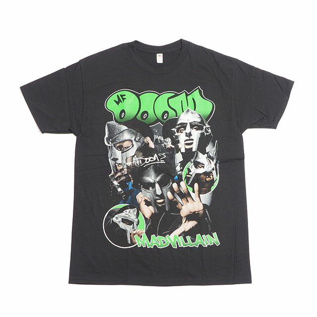 楽天市場】メンズ Tシャツ MF DOOM BLACK ブラック 男女兼用 黒 M L XL
