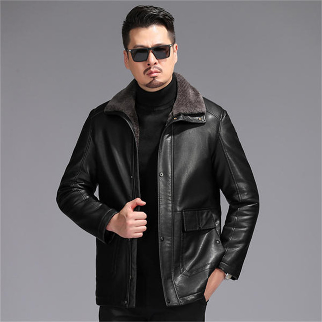 【継続期間押さえる20％OFF\u0026PT5倍】メンズ 上衣 裏起毛上衣 アウター 革ジャン 羊革 アウター 冬服 秋冬 本革 子ヒツジなめし革 生あたたかい なめし革上衣 途轍も無い大きさ 防寒打つ手 成人男性 裏ボア 遊撃手 厚地の外套 保温 メンズ 成人男性 上衣 自動二輪車上衣 父の日 差し上げ物