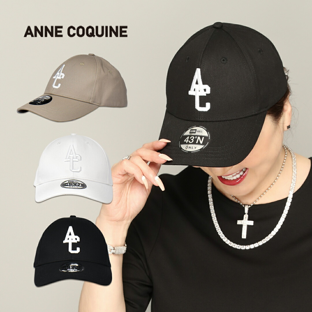 AC刺繍CAP ／ 7175　 帽子 キャップ CAP メンズ レディース QVC TVショッピング 旅行 ギフト 藤島彩子