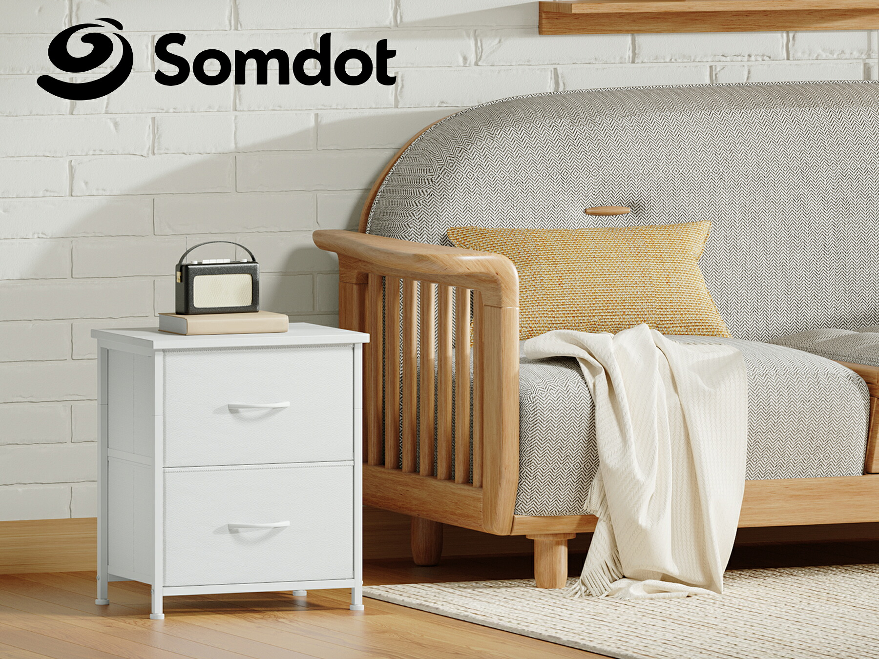 楽天市場】Somdot チェスト タンス 隙間 スリム 4段 引き出し 布製