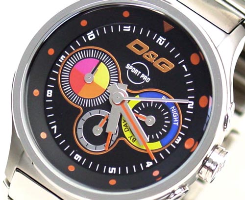楽天市場】D&G ドルチェ＆ガッバーナCODE クロノグラフ腕時計 DW0209