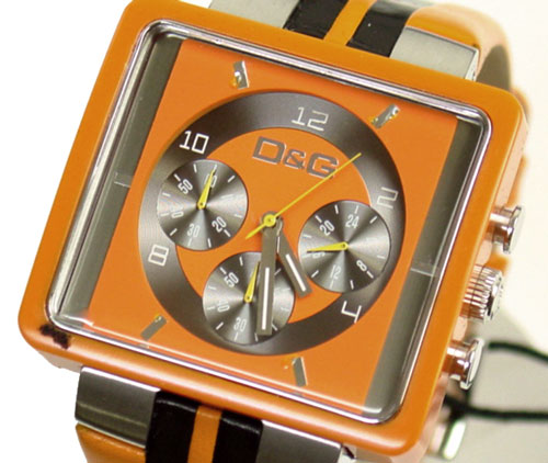 D&G TIME ドルチェ＆ガッバーナ CREAM クロノグラフ腕時計 DW0065【ラッピング無料】【楽ギフ_包装】【10P11Mar16】【05P03Dec16】