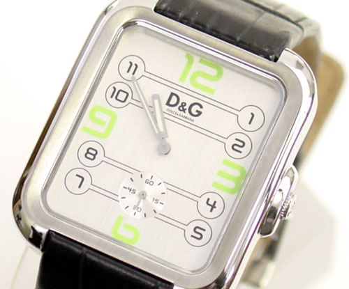 D\u0026G TIME ドルチェ＆ガッバーナAPACHE メンズ腕時計 DW0187 シルバー×ブラック【ラッピング無料】【楽ギフ_包装】【10P11Mar16】【05P03Dec16】