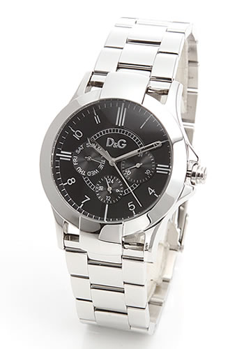 【楽天市場】【ラストチャンス】D&G TIME ドルチェ＆ガッバーナTEXAS(テキサス) クロノグラフSSベルト腕時計 DW0537