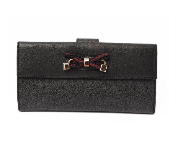 正規品　極美品　グッチ財布　グッチ長財布　グッチキャンバス　L字ファスナー GUCCI(グッチ) / 長財布/レザー/RED/無地/レディース/231837