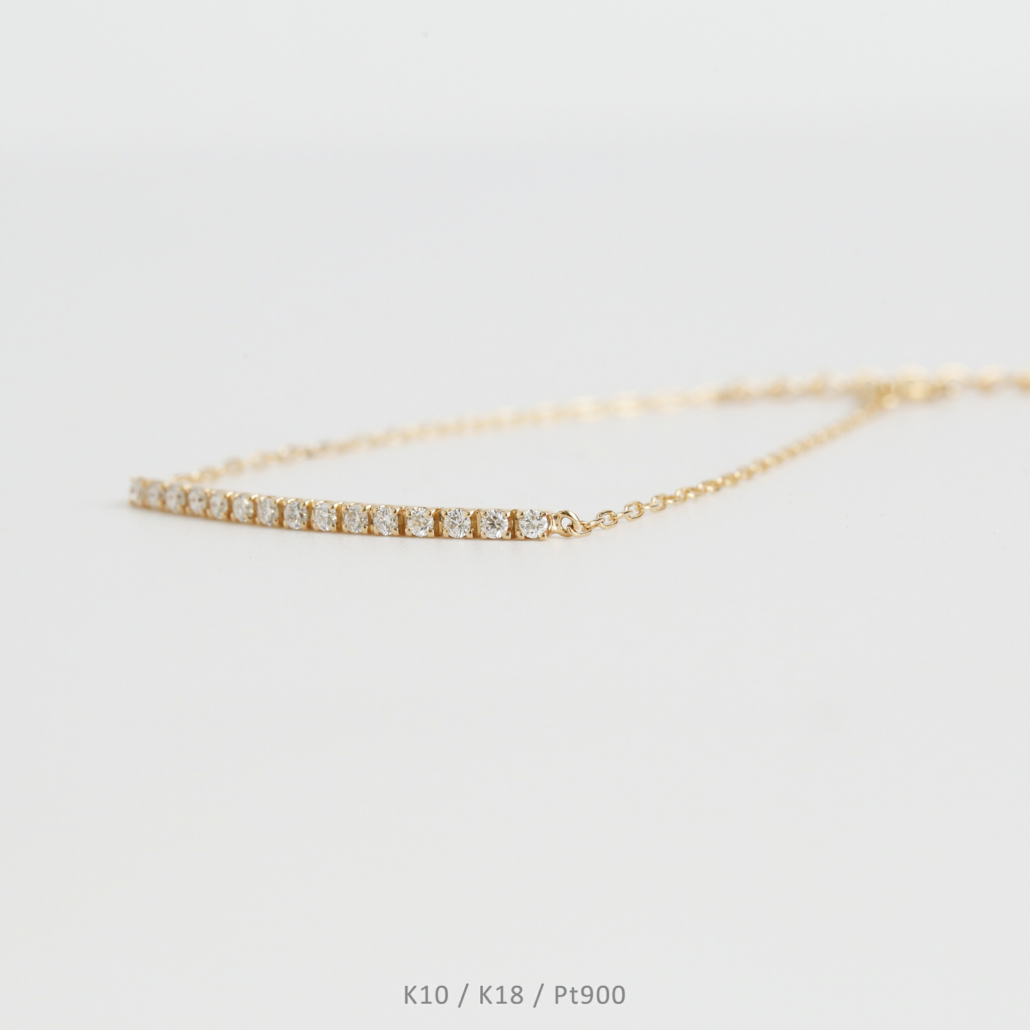 楽天市場】【Flower Bracelet】 K18/Pt900 花 モチーフ ローズカット