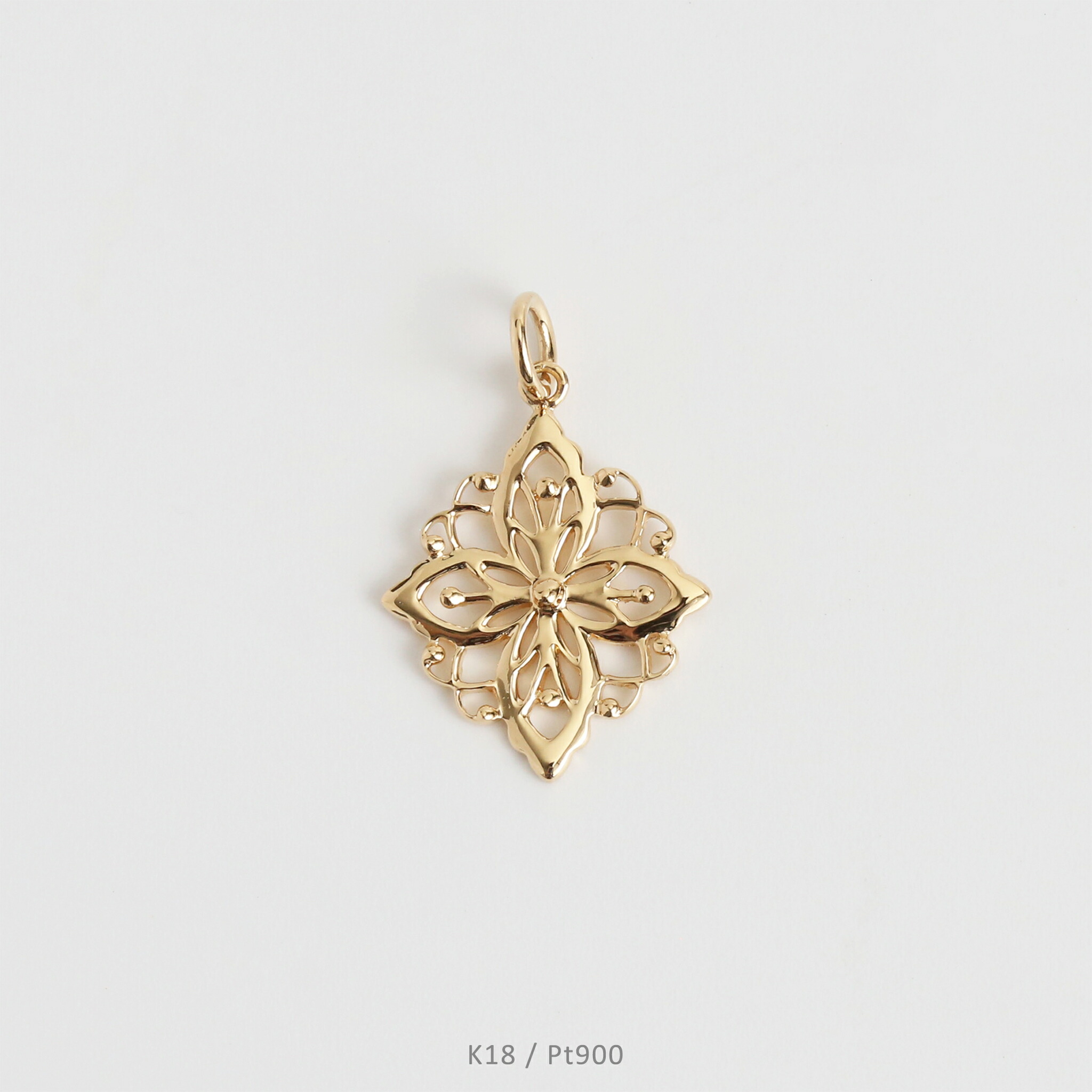 楽天市場】【Rudynore（トップのみ）】K18/Pt900 イエローゴールド