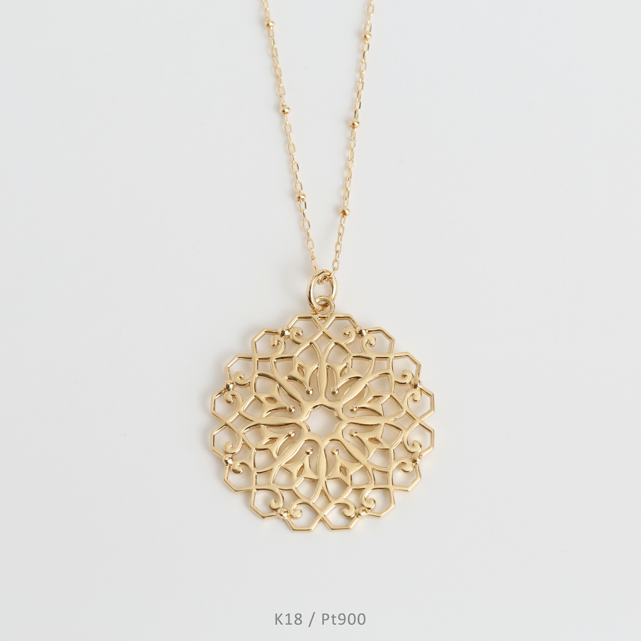 楽天市場】【Rudynore（トップのみ）】K18/Pt900 イエローゴールド