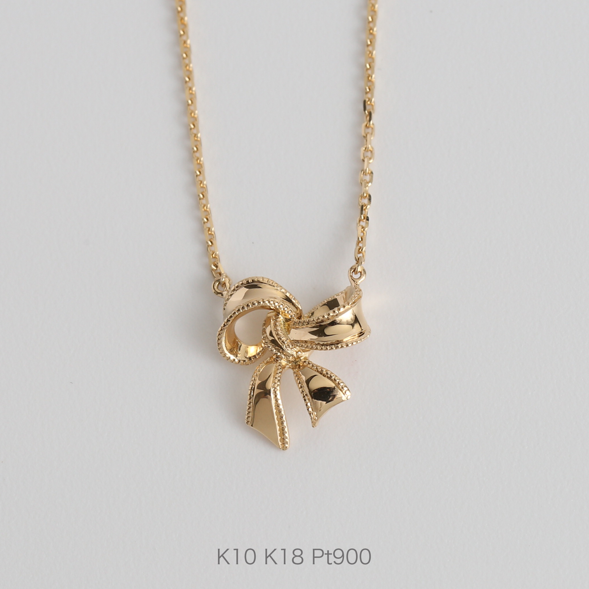 楽天市場】【Amalthea Necklace】 K10/K18/Pt900 ミラーカット ハート