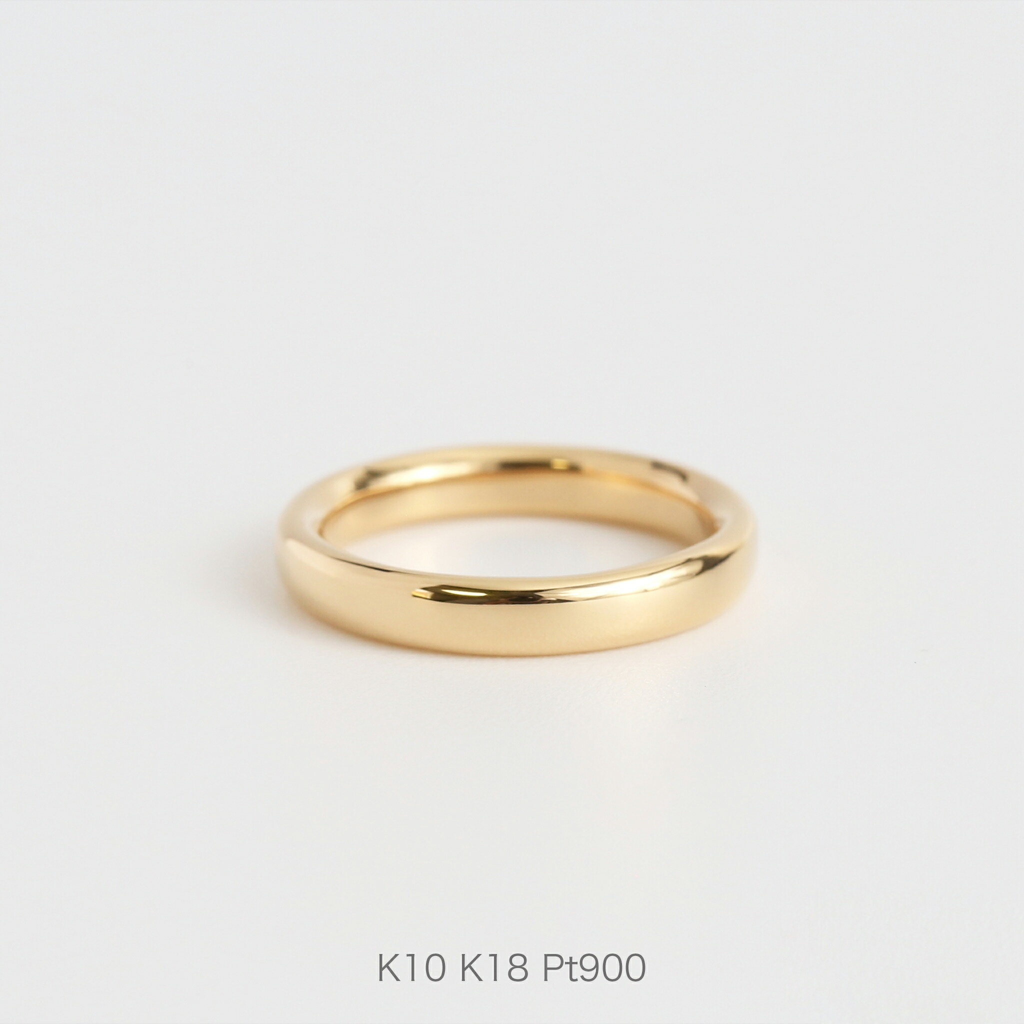 楽天市場】【Nude Ring】 K10/K18/Pt900 甲丸 リング 指輪 地金 結婚 